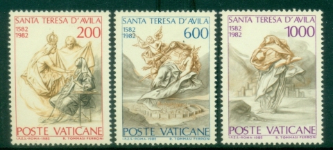 Vatican-1982-The-400th-Anniversary-of-the-Saintress-Theresia-of-Avila-MUH
