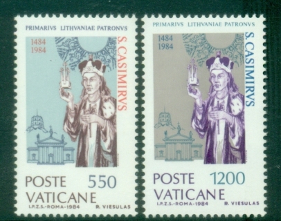 Vatican-1984-The-500th-Anniversary-of-the-Death-of-the-Holy-Kasimir