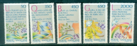 Vatican-1986-International-Peace-year-MUH