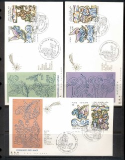 Vatican-1988-Xmas-3x-FDC