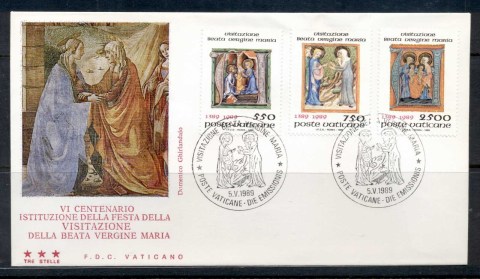 Vatican-1989-Feast-of-Visitation-FDC