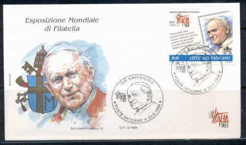 Vatican-1998-Italia-98-FDC