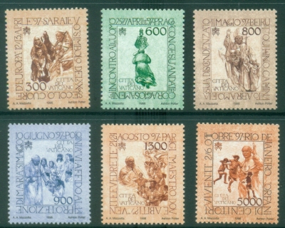 Vatican-1998-Travels-of-Pope-John-Paul-II-MUH