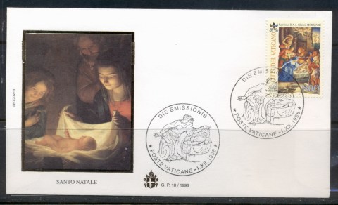 Vatican-1998-Xmas-FDC