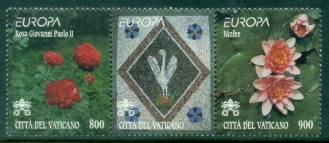 Vatican-1999-EUROPA-Stamps-Nature-Reserves-and-Parks-MUH