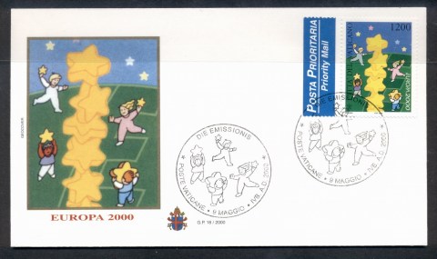 Vatican-2000-Europa-Field-of-Stars-FDC