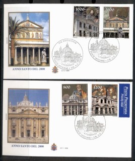 Vatican-2000-Holy-Year-2x-FDC