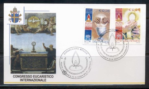 Vatican-2004-Eucharistic-Congress-FDC