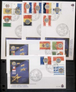 Vatican-2004-Flags-Euro-Coins-FDC