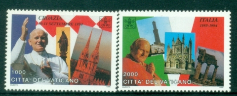 Vatican-1995-Travels-of-Pope-John-Paul-II-MUH