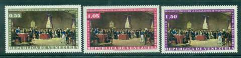 Venezuela-1962-Air-Mail-Independence-Type-MLH-Lot46839