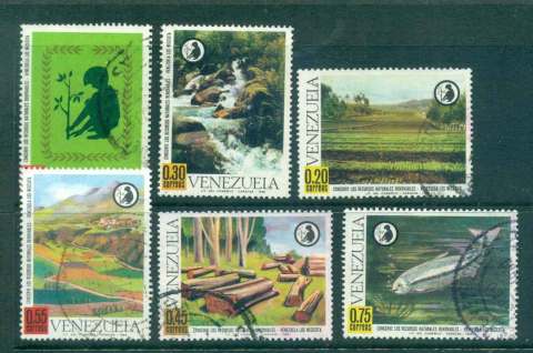 Venezuela-1968-Nature-Conservation-no-Airs-FU-Lot46919