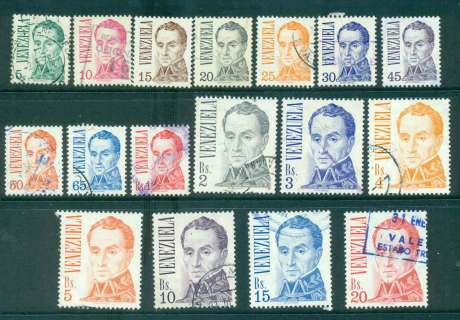 Venezuela-1976-Simon-Bolivar-Defins-FU-Lot46955