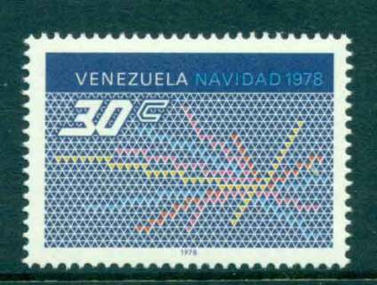 Venezuela-1978-Xmas-MLH-Lot46975