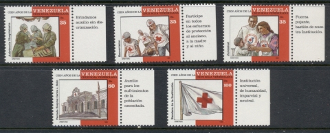 Venezuela-1995-venezuelan-Red-Cross-MUH