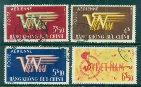 Vietnam-1952-53-Air-Mail-FU