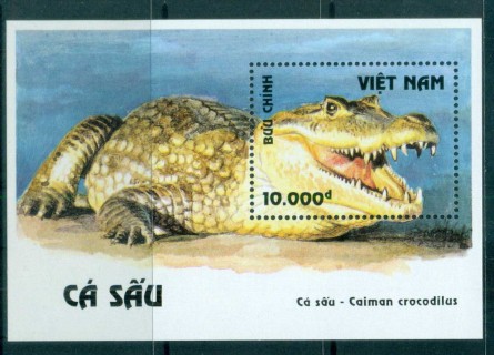 Vietnam-1994-Crocodiles-MS-MUH-lot83762