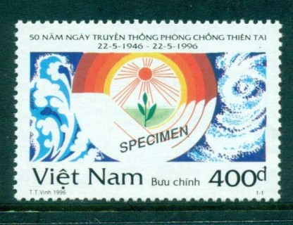 Vietnam-1996-Central-Committee-SPECIMEN-MUH-lot82855