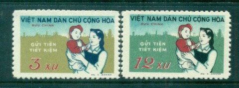 Vietnam-North-1961-Savings-Campaign-MUH-lot83705