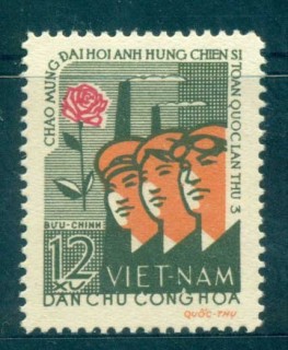 Vietnam-North-1962-Heroes-of-Labour-Congress-MUH-lot83654