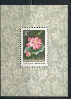 Vietnam-1962-Flowers-MS-MNG