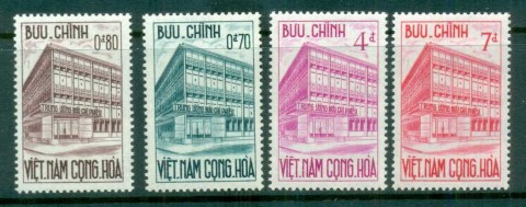 Vietnam-1962-Inauguration-of-Postal-Checking-Service-MLH