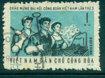 Vietnam-1972-1xu-Workers-facing-right-1-2-FU-lot33829