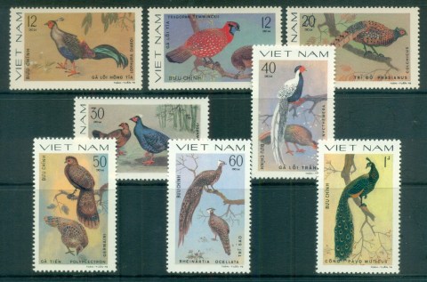 Vietnam-1979-Ornamental-Birds-MUH