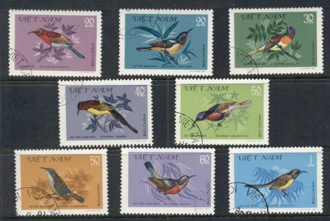 Vietnam-1981-Nectar-Sucking-Birds-CTO-2