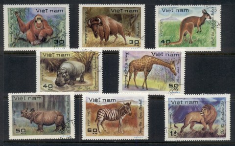 Vietnam-1981-Wild-Animals-CTO