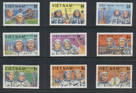 Vietnam-1983-Cosmonauts-CTO