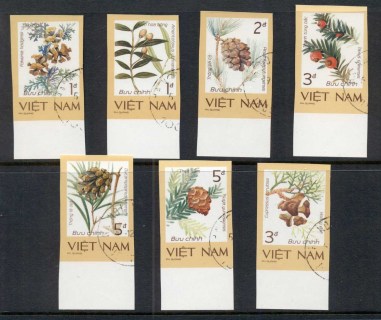 Vietnam-1986-Endangered-Plants-IMPERF-CTO