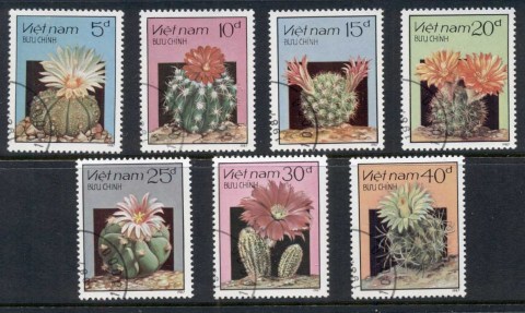 Vietnam-1987-Cacti-Flowers-CTO