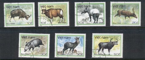 Vietnam-1988-Wild-Animals-CTO