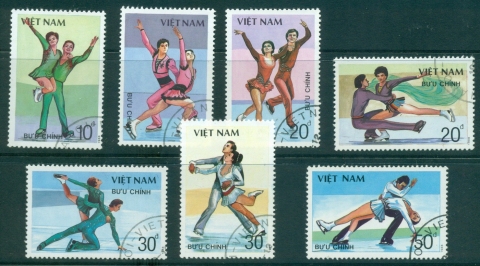 Vietnam-1989-Figure-Skating-FU-lot33909