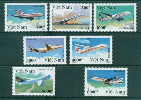 Vietnam-1992-Airplanes-MUH-lot83716