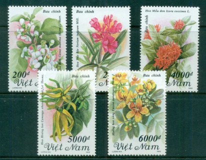 Vietnam-1992-Flowers-MUH-lot83724