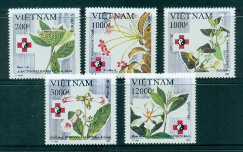 Vietnam-1993-Medicinal-Plants-MUH-lot83737