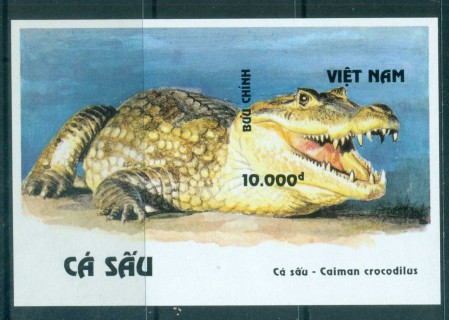 Vietnam-1994-Crocodiles-IMPERF-MS-MUH-lot83763