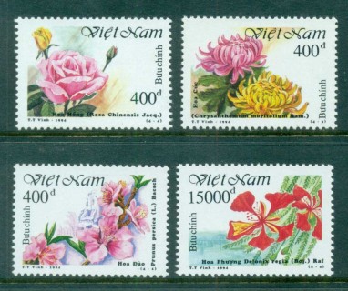 Vietnam-1994-Flowers-MUH-lot83751