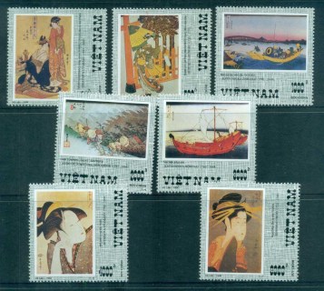 Vietnam-1994-Japanesa-Paintings-MUH-lot83759