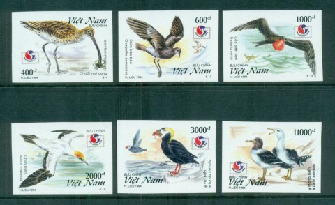 Vietnam-1994-Water-Birds-IMPERF-MUH-lot83770