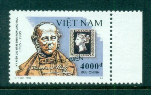 Vietnam-1995-Sir-Rowland-Hill-SPECIMEN-MUH-lot82840