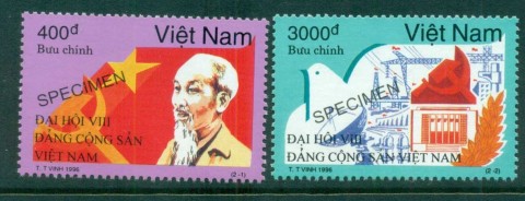 Vietnam-1996-Communist-Party-Congress-SPECIMEN-MUH-lot82851