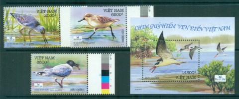 Vietnam-2010-Rare-Coastal-Birds-of-Vietnam-MS-MUH-lot82601