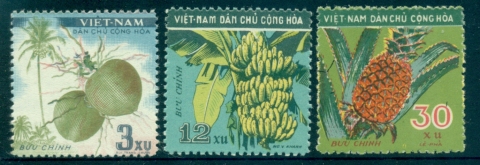 Vietnam-North-1959-Fruits-MUH-lot33858