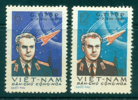 Vietnam-North-1961-Gherman-Titovs-Space-Flight-FU-lot33840