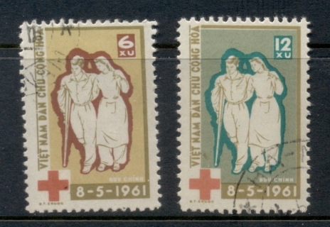 Vietnam-North-1961-Red-Cross-FU