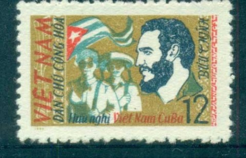 Vietnam-North-1963-Fidel-Castro-MUH-lot83647