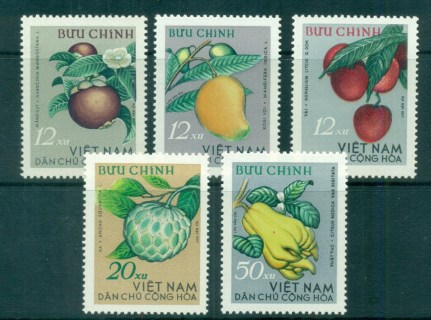 Vietnam-North-1964-Fruits-MUH-lot83666